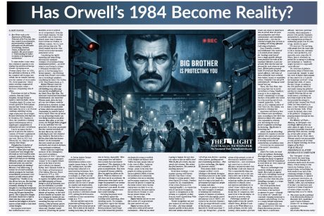Issue 22 Centre Spread - Has Orwell's 1984 become reality?