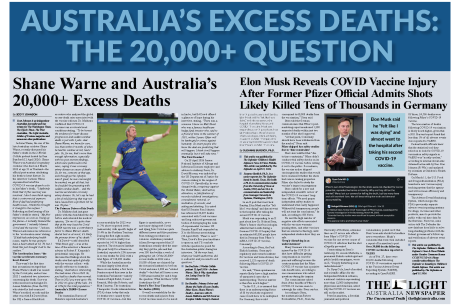 Issue 24 Centre Spread - Australia's Excess Deaths