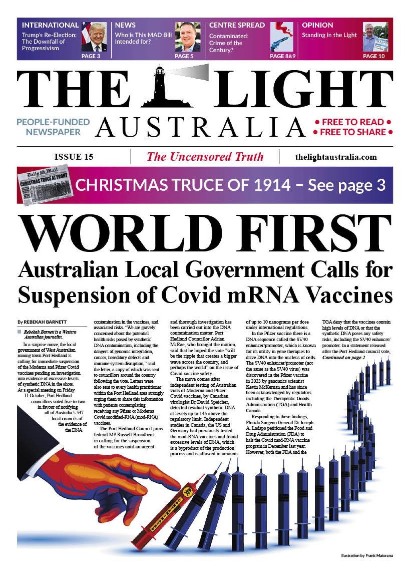 The Light Australia, Issue 15 - December 2024