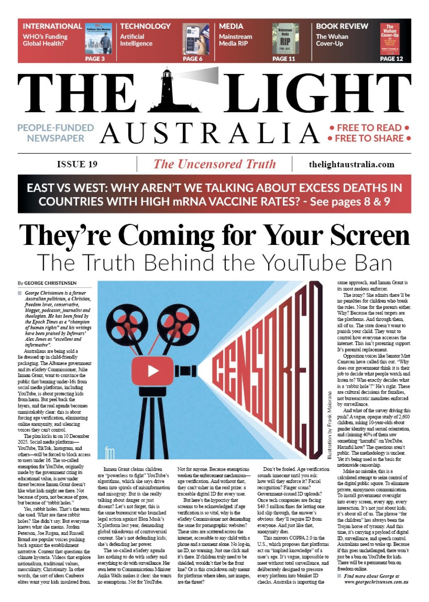 The Light Australia, Issue 19 - August 2025