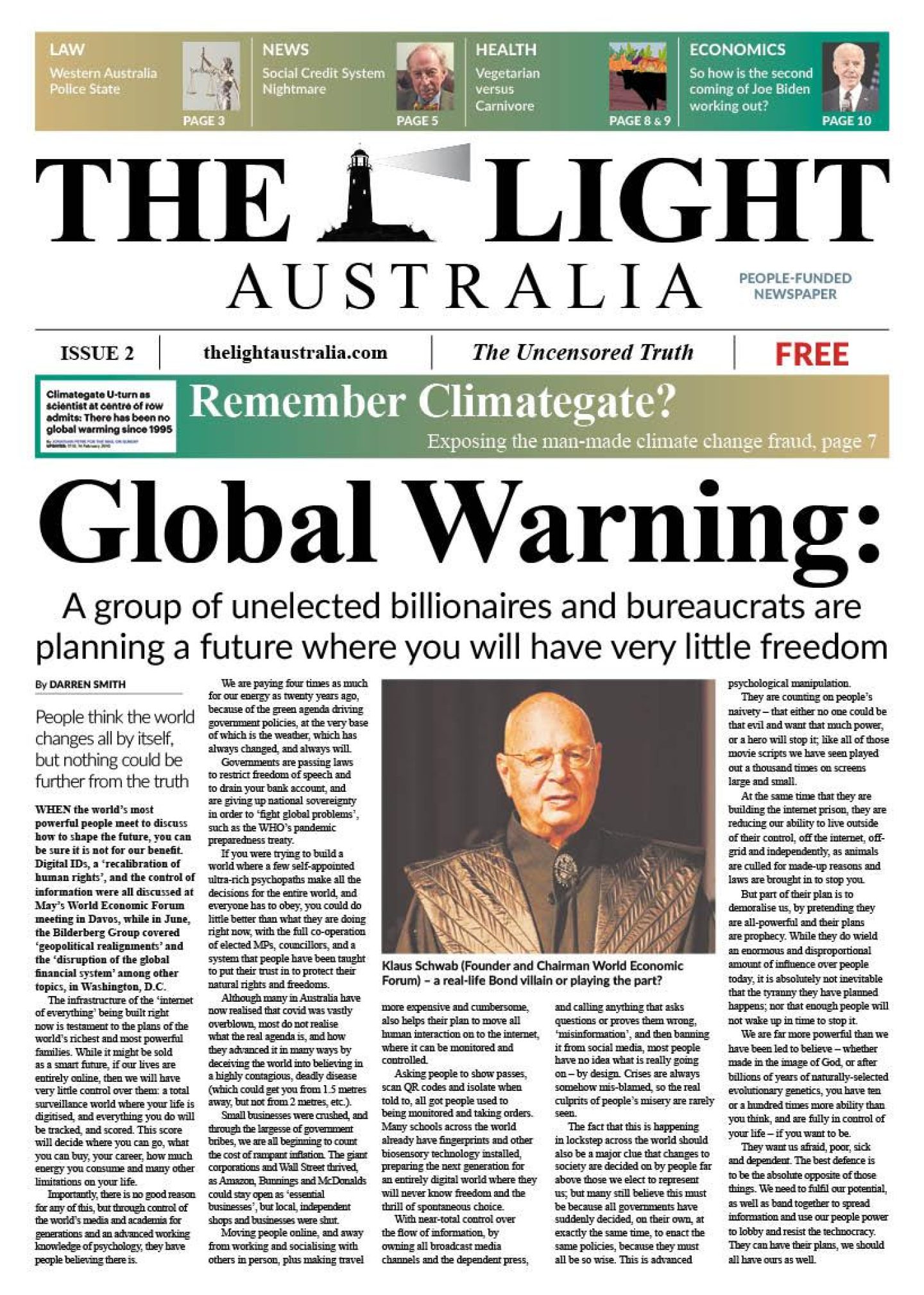 The Light Australia, Issue 2 - December 2022
