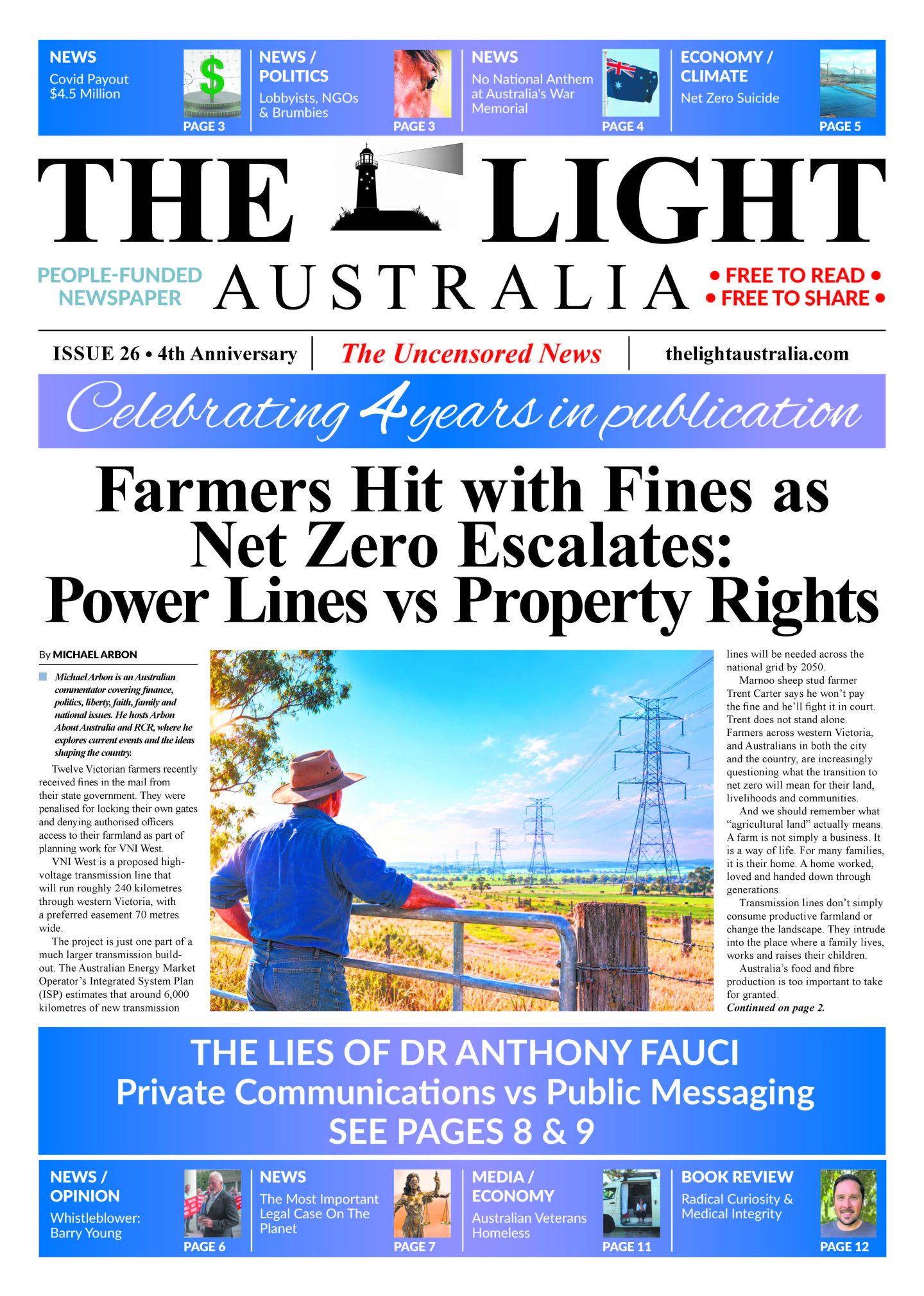 The Light Australia, October 2026 - Issue 26
