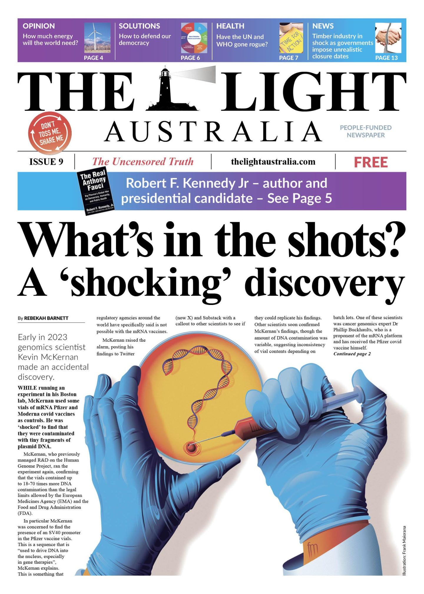 The Light Australia, Issue 9 - November 2023