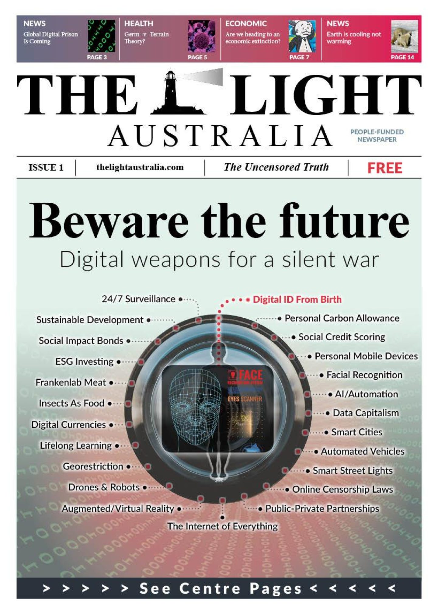 The Light Australia, Issue 1 - October 2022