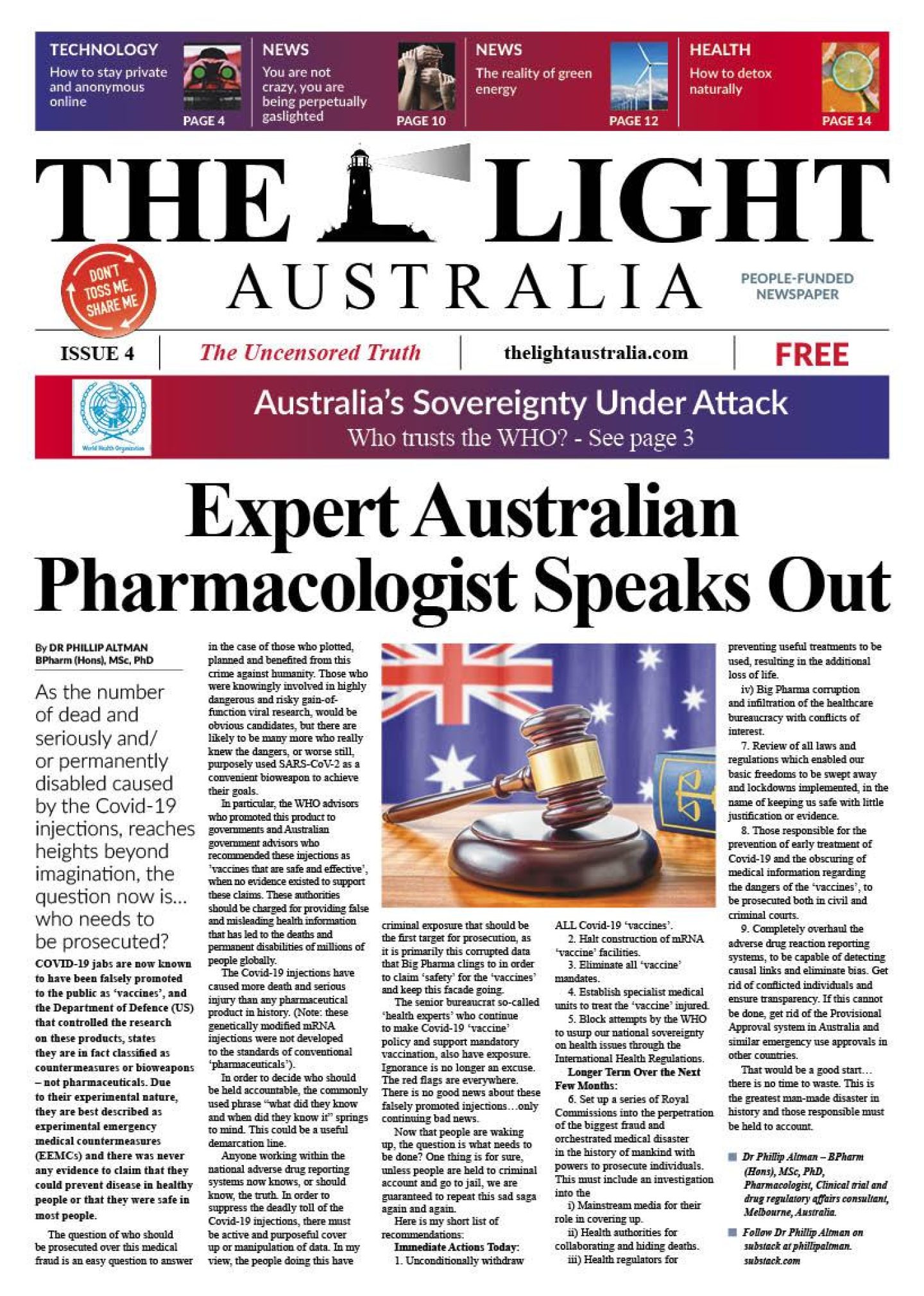 The Light Australia, Issue 4 - March 2023