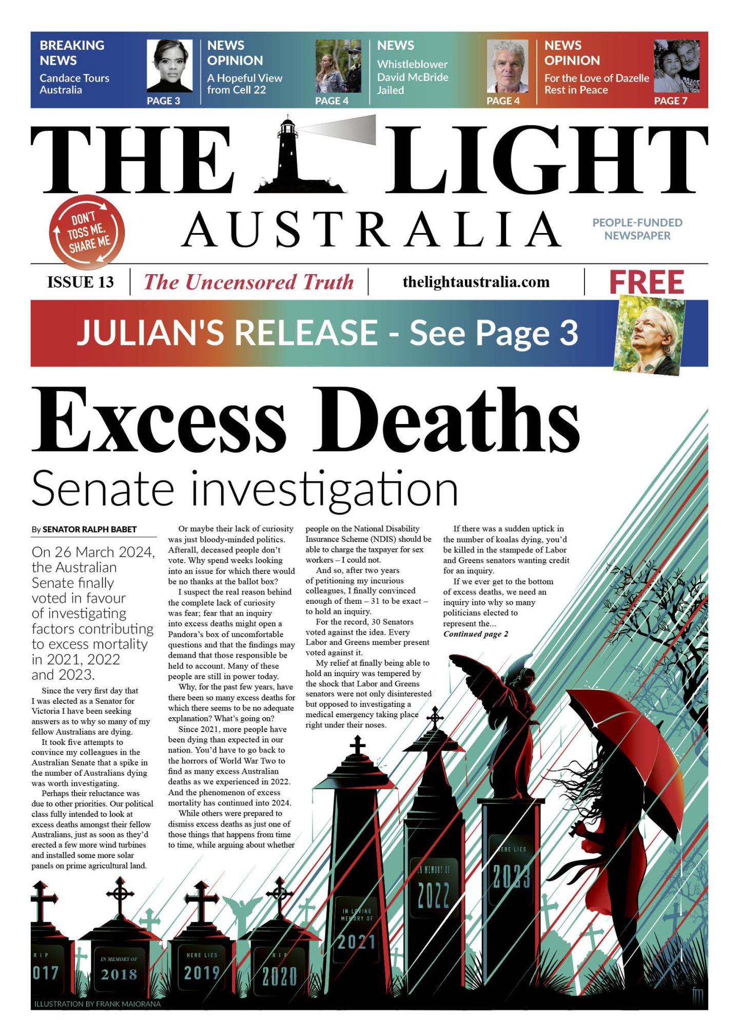 The Light Australia, Issue 13 - August 2024