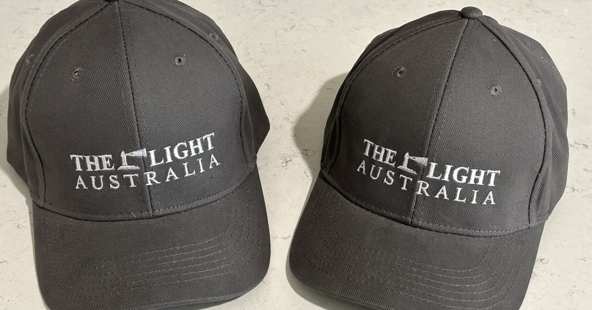The Light Australia Caps Merchandise